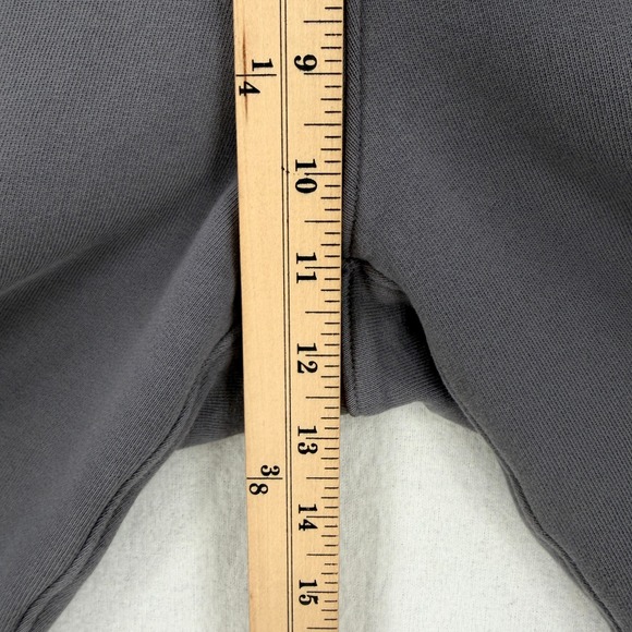 FRANK & EILEEN Catherine Sweatpants Women Medium Gray Cropped Wide Leg - Picture 15 of 16